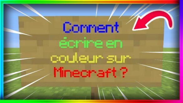 Comment écrire un message en couleur ?