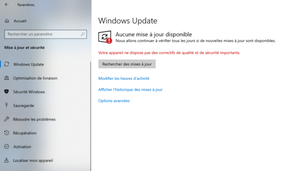 Comment empêcher les mises à jour Windows ?
