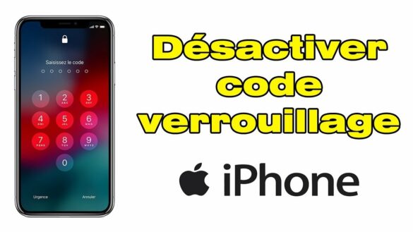 Comment enlever code de verrouillage ?