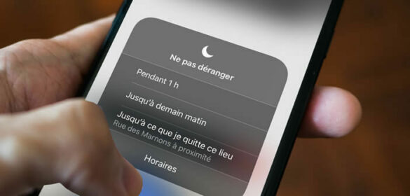 Comment enlever le mode Ne pas déranger sur un message ?