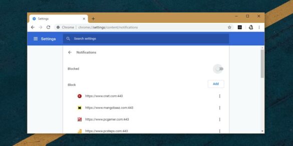 Comment enlever les notification Chrome ?
