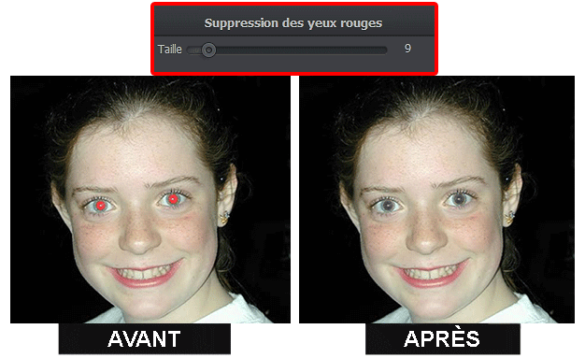 Comment enlever les yeux rouges sur une photo gratuitement ?