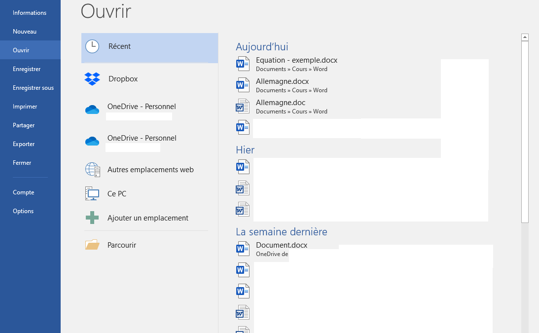 Comment enregistrer un document Open Office en Word ?