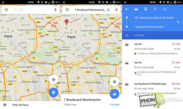 Comment enregistrer un parcours sur Google Maps ?