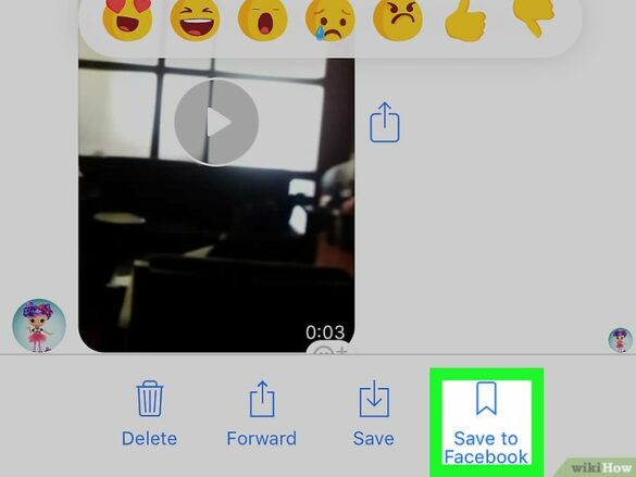 Comment enregistrer une vidéo dans la galerie ?