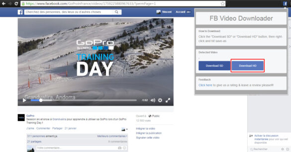 Comment enregistrer une vidéo publiée sur Facebook ?