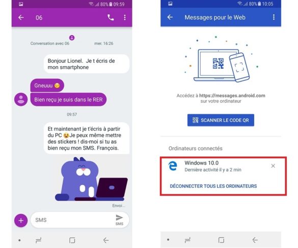 Comment envoyer un SMS à partir de l'ordinateur ?