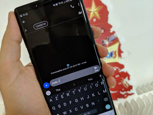 Comment envoyer un SMS avec un téléphone portable ?