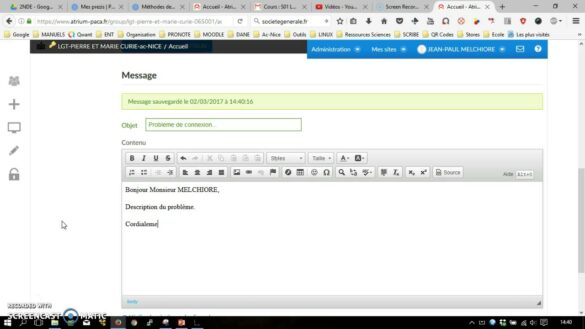 Comment envoyer un message au 33700 ?