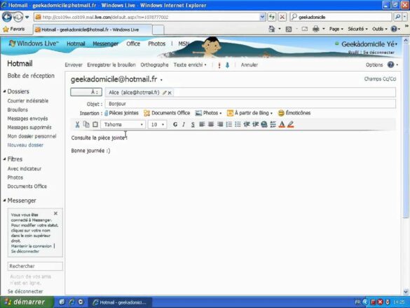 Comment envoyer une pièce jointe sur Amazon ?