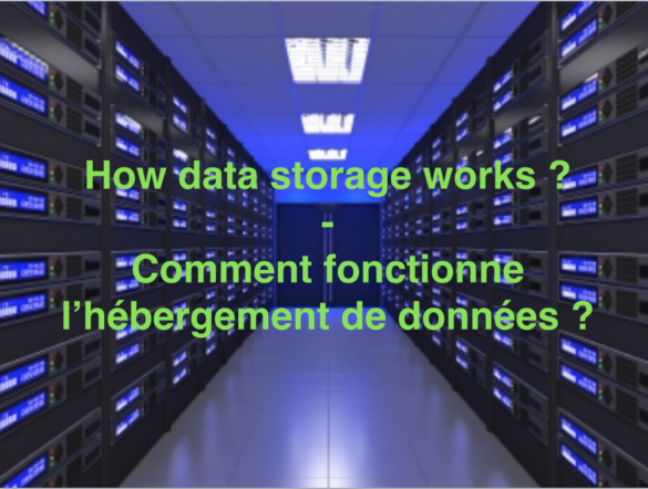 Comment est organisé le stockage des données ?