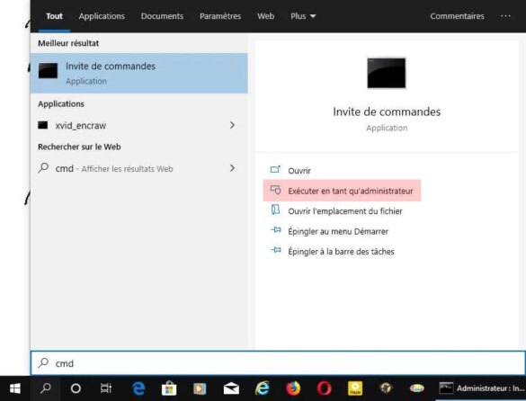 Comment exécuter chkdsk en mode administrateur ?