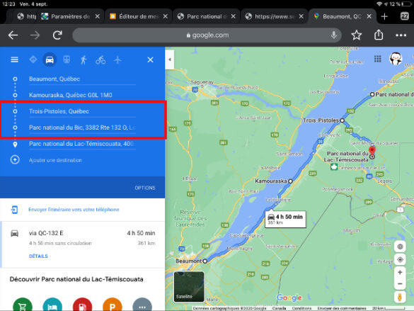 Comment exporter un itinéraire Google Maps ?