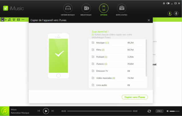 Comment extraire de la musique de iTunes ?