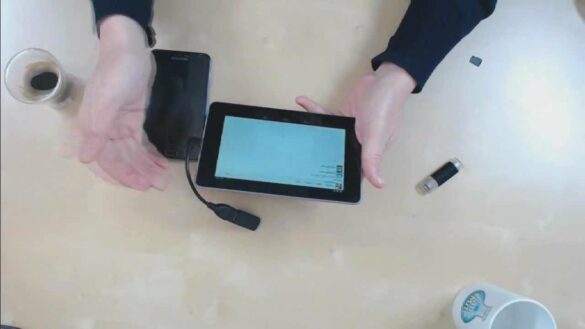 Comment faire fonctionner une clé USB sur un telephone portable ?