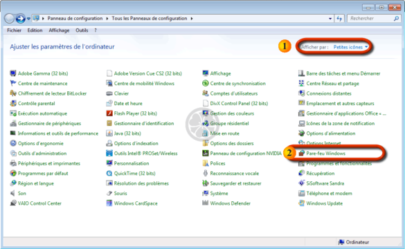 Comment faire pour activer le pare-feu d Avast ?