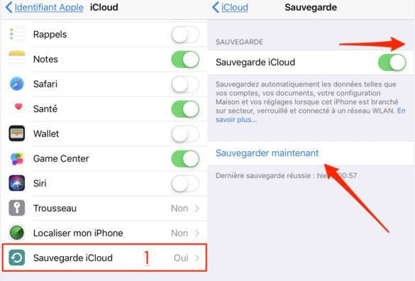 Comment faire pour changer d'iPhone et garder toutes les données ?