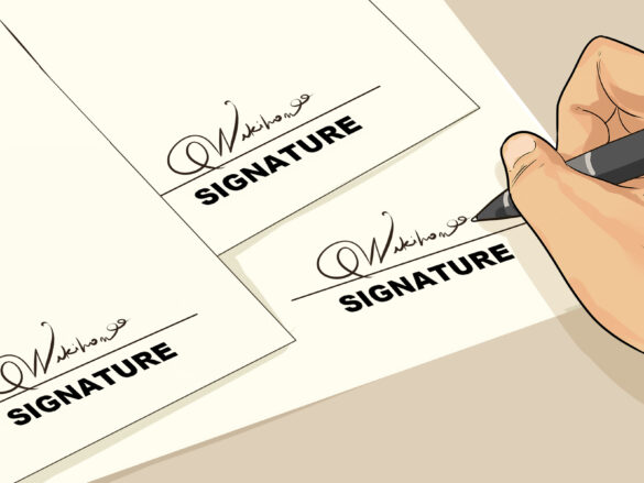 Comment faire pour changer sa signature ?