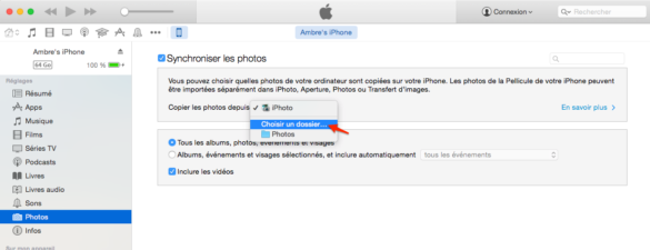 Comment faire pour supprimer des photos ?