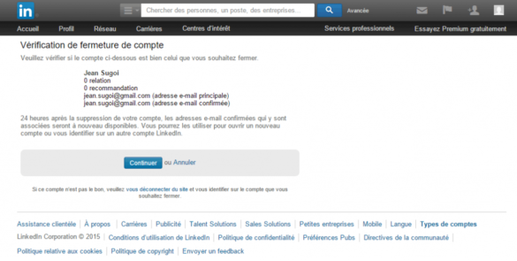 Comment faire pour supprimer un compte mail sur un portable ?