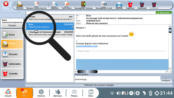 Comment faire suivre un mail à quelqu'un ?