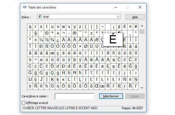 Comment faire un I avec un accent sur Word ?