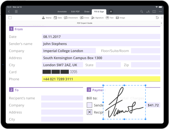 Comment faire un PDF que l'on peut remplir ?