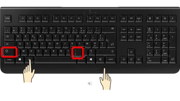 Comment faire un chapeau sur le clavier ?