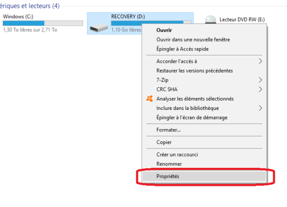 Comment faire un disque virtuel ?