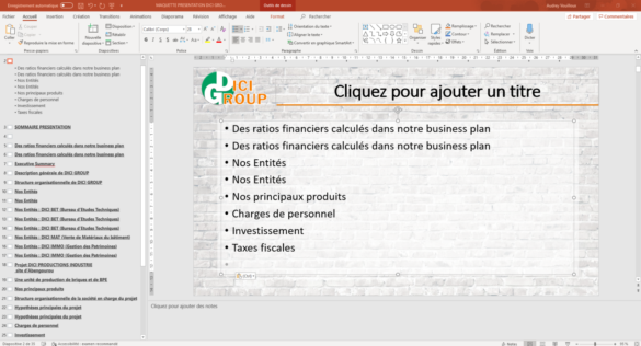 Comment faire un sommaire dynamique sur PowerPoint ?
