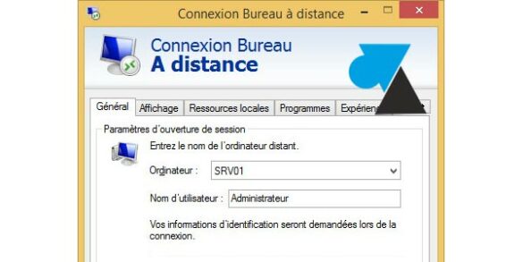 Comment faire une Connexion Bureau à distance ?