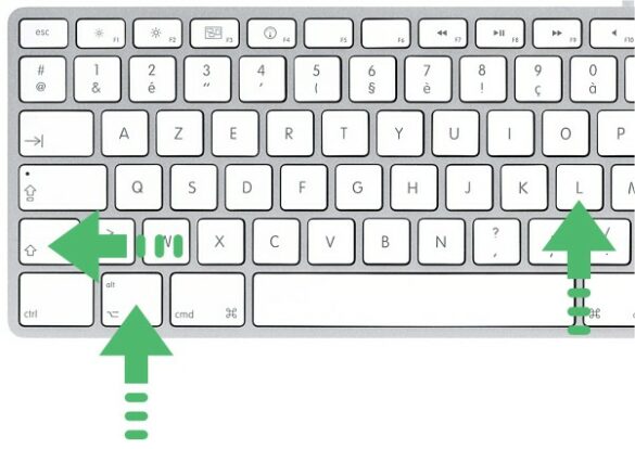 Comment faire une barre verticale avec le clavier Mac ?