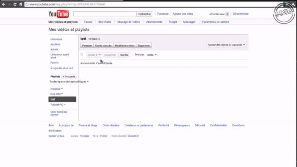 Comment faire une playlist YouTube sur ordinateur ?