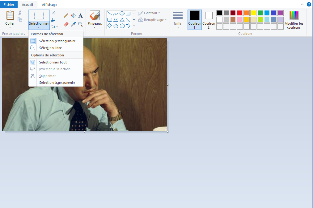 Comment flouter une partie d’une photo sur Paint ?