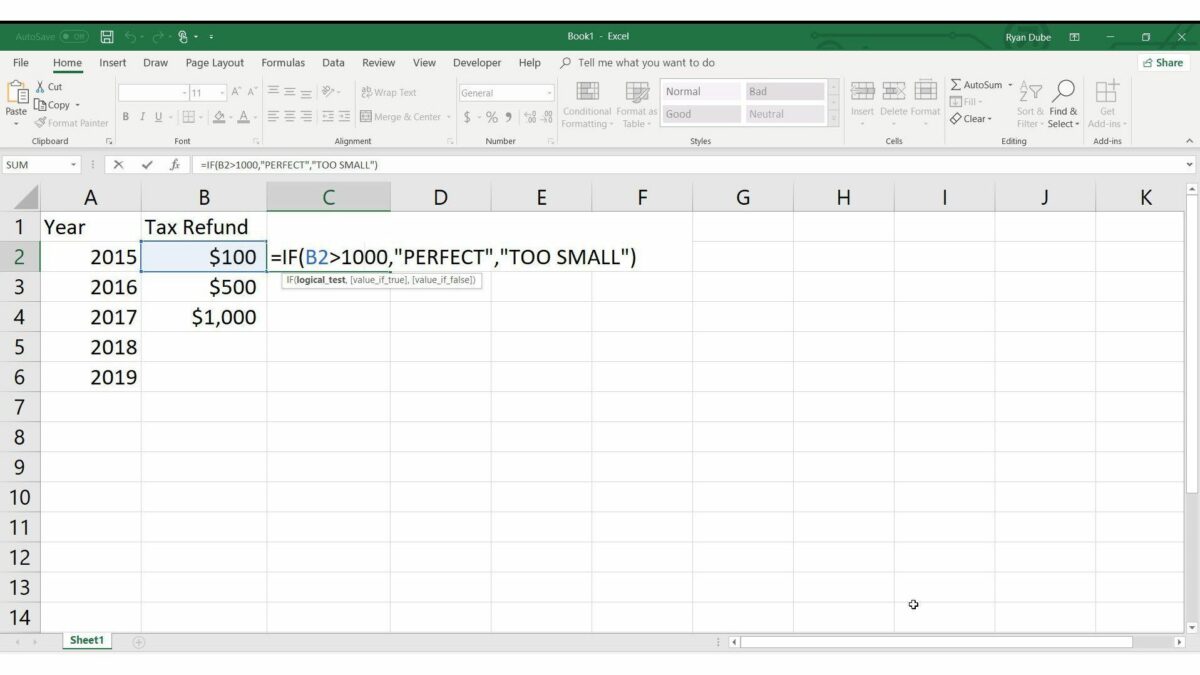 Comment fonctionne la fonction recherche sur Excel ?