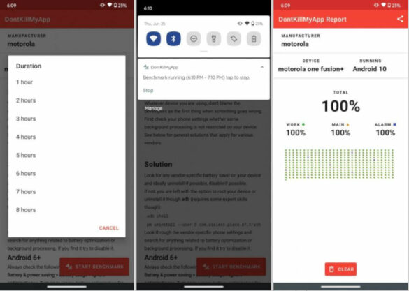 Comment garder une application en Arrière-plan ?