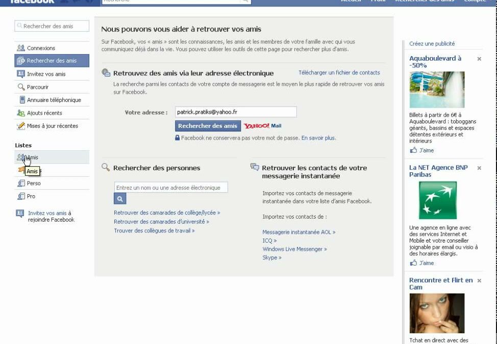 Comment gérer les listes d’amis sur Facebook ?