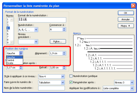 Comment hiérarchiser les titres dans Word ?