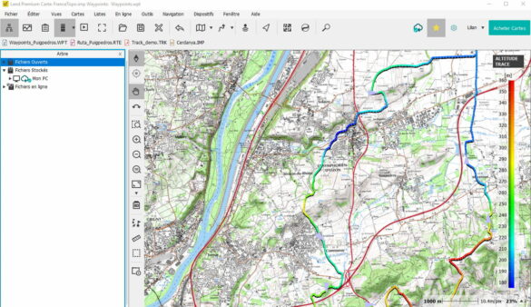 Comment importer des traces GPX ?