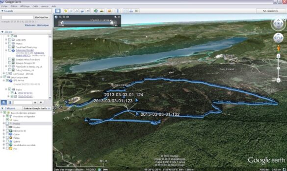 Comment importer un fichier gpx dans Google Earth ?