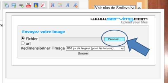 Comment insérer un GIF dans un message ?