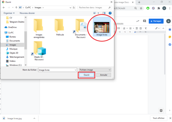 Comment insérer une image dans la barre de recherche Google ?