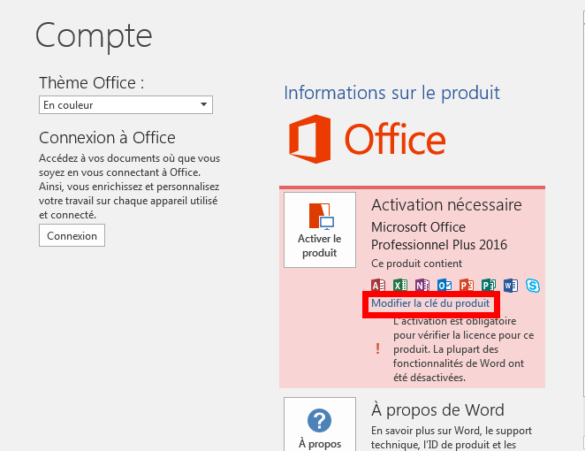 Comment installer Microsoft Office 2010 avec la clé d'activation ?