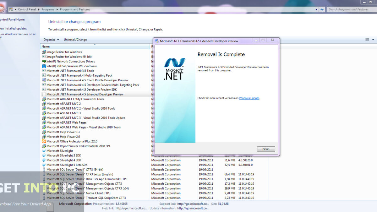 comment installer net framework 3.5 sur windows 11