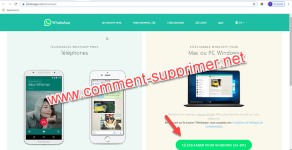 Comment installer WhatsApp sur PC sans QR Code ?