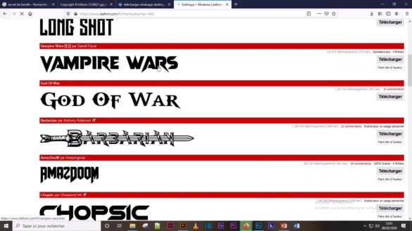 Comment installer une police d'écriture ?