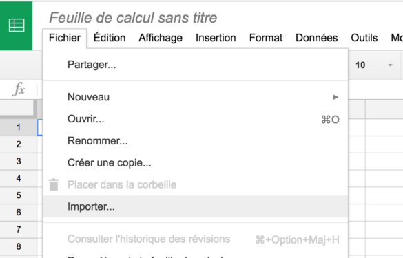 Comment intégrer un fichier Excel dans Google Map ?