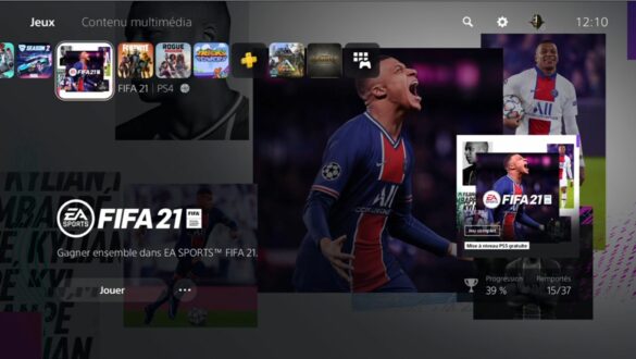 Comment jouer à FIFA version PS4 sur PS5 ?