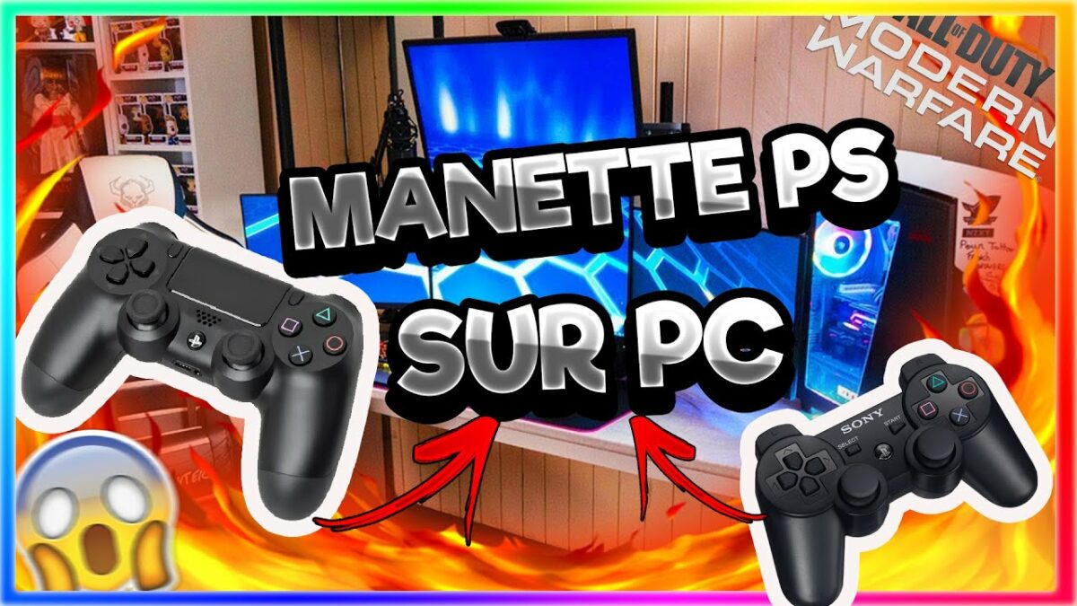 Comment jouer à Warzone avec une manette PS4 sur PC ?