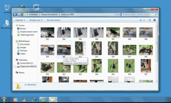 Comment mettre des photos de Google photos sur une clé USB ?